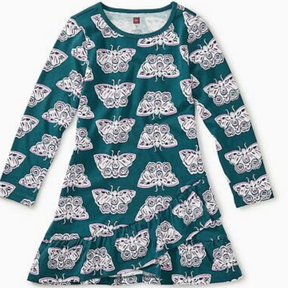 Girls 18-24M Tea collection NWT Ruffle Hem dress